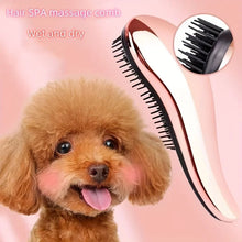 Load image into Gallery viewer, Pet Grooming Brush Pet-specific Hair Cleaning Comb Applicable To Dogs Cats Shedding Depilation Bottom Rake Comb Pets Accessories
