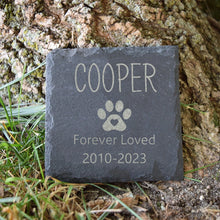 Load image into Gallery viewer, Dog Memorial Garden Stone Pet Memorial Gift Dog Pet Loss Bereavement Gifts Dogs Garden Path Stone Pet Grave Marker

