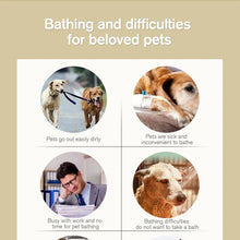 Load image into Gallery viewer, Pet Grooming Glove Pet Bathing Wipes Dog Body Wipes No Rinse Washing Gloves for Cat Cleaning Fur Ear Eye &amp; Paws Deodorizing
