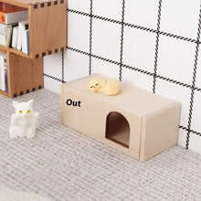 Load image into Gallery viewer, 1 Set Dollhouse Accessories 1:12 Miniature Kennel Pet House Cat And Dog Ornament Furniture Model Decor Toy
