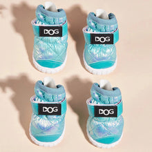 Load image into Gallery viewer, Dog Shoes for Large Dogs with Letters，Medium Dog Boots  Paw Protectors for Winter Snowy Day，Water-Resistant in Rainy Weather, Ou
