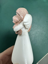 Load image into Gallery viewer, Angel Dog Memorial Figurine Resin Statue, Guardian Angel Holding Puppy Design, Pet Loss Sympathy Gift for Desk
