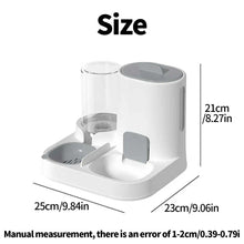 Load image into Gallery viewer, Feeder - Dual-purpose Drinking and Feeding Unit - Convenient, Simple, Large Capacity -Suitable for Small and Medium Dogs and cat
