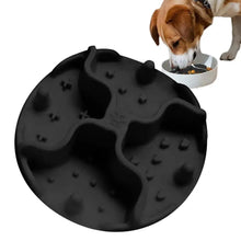 Load image into Gallery viewer, Dogs Slow Feeding Mat Slow Food Pad With Suction Cup Dog Crate Lick Pads Slow Feeder Lick Pad Crate Training Toy for Medium Dog
