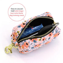 Load image into Gallery viewer, Protable Dog Poop Bag Dispenser Pouch Printed Dogs Poop Waste Bag Holder Pets Supplies Garbage Snack Bags For Outdoor Walking
