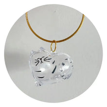 Load image into Gallery viewer, Adorable Dog Shaped Memorial Pendant Creative Dog/Cat Storage Keepsake Keychain Handmade DIY Pet Souvenirs Gift for Pet Lovers
