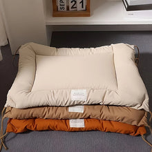 Load image into Gallery viewer, Cozy &amp; Durable Pet Bed for Small to Medium Dogs and Cats Soft Durable Polyester Easy to Clean Store Four Corners for Easy Tying

