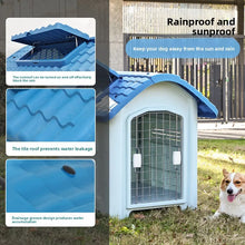 Load image into Gallery viewer, Large Waterproof Outdoor Dog House - Detachable &amp; Washable Dog Cage for Medium/Large Breeds, All-Weather Shelter
