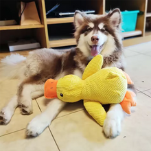 Load image into Gallery viewer, Dog Toy Stomping Duck Bite Resistant Grinding Teeth Cleaning Large Dog Interactive Entertainment Puppy Boredom Pet Plush Toy
