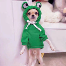 Load image into Gallery viewer, Cute Fruit Dog Clothes for Small Dogs Hoodies Warm Fleece Pet Clothing Puppy Cat Christmas Costume Coat Chihuahua Jacket Suits
