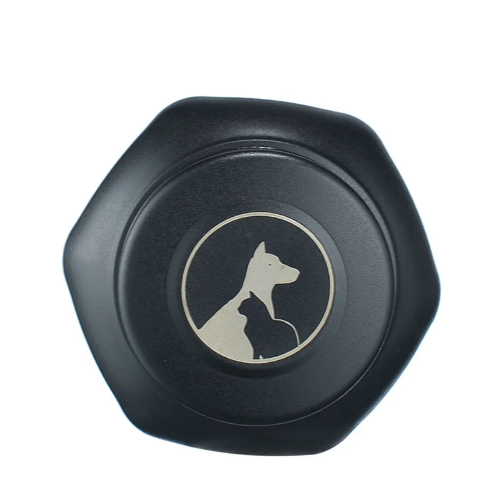 Stainless Steel Pet Memorial Ash Urn Black Sealed Jar Cat Funeral Keepsake Moisture-Proof Dog Cremation Urn Garden Burial