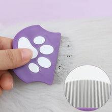 Load image into Gallery viewer, Pet Grooming Comb - Flea Comb for Cats &amp; Dogs, Curved Design for Face &amp; Body, Mini Detangling Brush for Pets

