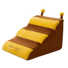 Load image into Gallery viewer, Dog House Dog Stairs Pet 2/3 Steps Stairs for Small Dog Cat Pet Ramp Ladder Anti-slip Removable Dogs Bed Stairs Pet Supplies
