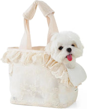 Load image into Gallery viewer, Dog Carrier for Small Dogs Rabbit cat with Large Pockets, Cotton Bag, Dog Carrier Soft Sided, Collapsible Travel Puppy Carrier
