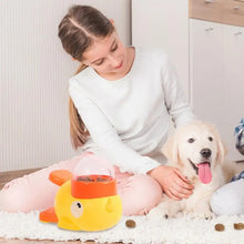 Load image into Gallery viewer, Dog Puzzle Feeder Interactive Pet Food Treat Dispenser Cartoon Duck Design Pet Snack Feeder for Dog Training Mental Enrichment
