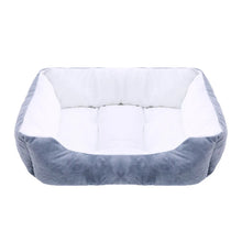 Load image into Gallery viewer, Bed for Dog Cat Pet Square Plush Kennel Medium Small Dog Sofa Bed Cushion Pet Calming Dog Bed House Pet Supplies Accessories
