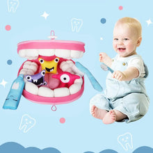 Load image into Gallery viewer, Dentist Toys for Preschool Educational Children Role Play Toys Teeth  Brushing Toys Cute Early Education Cartoon Tooth Brushin
