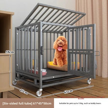 Load image into Gallery viewer, Indoor Dog Cage Large Medium Dog House with Toilet Golden Retriever Samoyed Border Collie Labr Retriever Pet Cage Fence
