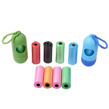 Load image into Gallery viewer, Dog Poop Bags With Dispenser And Leash Clip - Mildly Scented Waste Bags For Easy Cleanup
