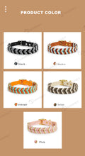 Load image into Gallery viewer, Dog Fashion Collar For Ladies Handmade Design Pet Colorful Neck Ring Small Medium and Large Dogs Lead-collar Wear Supplies
