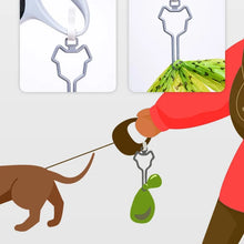 Load image into Gallery viewer, Dog Poop Bag Holder Pet Waste Carrier Clip Hands-Free Dog Leash Dispenser Outdoor Walking Puppy Poop Bags Clip Easy To Carry
