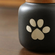 Load image into Gallery viewer, Ceramic Pet Ashes Storage Box Cute Memorials Funeral Urn for Pets Moisture Proof with Lid Memento Burial Holder For Pet Ashes
