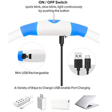 Load image into Gallery viewer, Luminous Dog Collar Light Charge Cat Necklace, Led Fashion Flashing DIY Glowing Safety Collar for Dogs Nighttime Pet Accessorie
