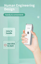 Load image into Gallery viewer, Pet grooming hospital for cats and dogs, low-noise electric push shear, electric waterproof, professional wireless shaving
