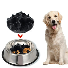 Load image into Gallery viewer, Dogs Slow Feeding Mat Slow Food Pad With Suction Cup Dog Crate Lick Pads Slow Feeder Lick Pad Crate Training Toy for Medium Dog
