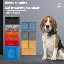 Load image into Gallery viewer, 4in1 Dog Licking Mat Split Puzzle Designed Healthy Slowly Feeding Relief Anxiety Safe Material Washable Feeder Pad Pet Supplies
