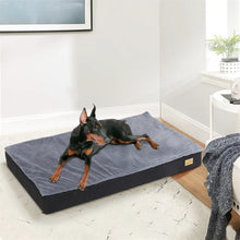 Load image into Gallery viewer, Large Orthopaedic Dog Bed Waterproof Cushion Pet Mattress 2 In 1 Pet Dog Crate Bed with Removable Washable Cover Indoor Outdoor
