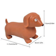 Load image into Gallery viewer, Squeeze Dachshund Dog Toy Stretch Fidget Slow Rebound Squeeze Toy Stretchy Sticky Ball Toys Squeeze Relief Toy For Kids Adults

