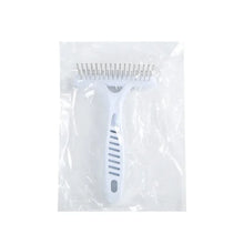 Load image into Gallery viewer, Grooming Tools for Dog: Rake Comb to Remove Short and Long Hair Fur Shedding, White Pet Dog Supplies

