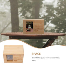 Load image into Gallery viewer, Memorial Gifts Pet Urn for Cinerary Casket Ash Jar Funeral Supplies Bamboo Urns Creative Cats Dog

