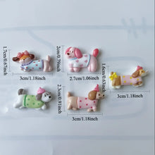 Load image into Gallery viewer, 5pcs Dog Fridge Magnet Set - Creative Decor for Office, Kitchen, and Storage Cabinets - Home Decoration - Holiday Gift
