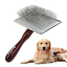 Load image into Gallery viewer, Dogs Grooming Comb cats Shedding Slicker Brush Portable Dog Massage Clean Tangled Brush For Small Medium Large Dogs Cats Pets
