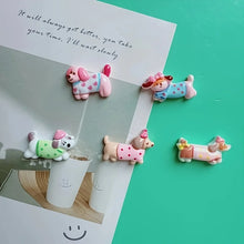 Load image into Gallery viewer, 5pcs Dog Fridge Magnet Set - Creative Decor for Office, Kitchen, and Storage Cabinets - Home Decoration - Holiday Gift
