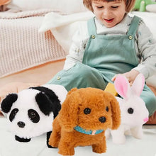 Load image into Gallery viewer, Baby Toy Dogs That Walks and Barks Tail Wagging Plush Interactive Electronic Pets Puppy  Montessori Toys for Girls Toddlers Kids
