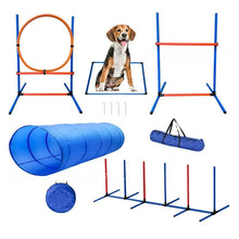Load image into Gallery viewer, Dog agility training equipment, dog obstacle training jumping pole, combined hurdle trainer, pet supplies

