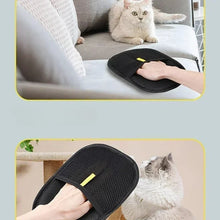 Load image into Gallery viewer, Pet Grooming Gloves Pet Hair Remover Brush Kitten Cleaning Glove Removing Dog Cat Hair From Sofa Carpet Clothes Pet Supplies
