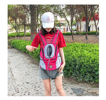 Load image into Gallery viewer, Dog Carrier Bag Pet Dog Transport Backpack For Small Dogs Travel Breathable Dog Carrier Puppy Carrier Pets Carrying Supplies
