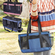 Load image into Gallery viewer, Dog Carrier Bag Soft Side Backpack Cat Pet Carriers Dog Travel Bags Airline Approved Transport For Small Dogs Cats Outgoing
