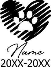 Load image into Gallery viewer, Pet Memorial Stone Custom Dogs Name and Date of Death Personalized Pet Loss Gifts Personalized Dog Grave Marker Plaque
