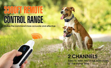 Load image into Gallery viewer, 800m Digital Dog Training Collar Waterproof Rechargeable Remote Control Pet with LCD Display for All Size Shock Vibration Sound
