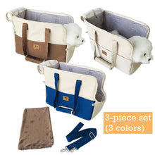Load image into Gallery viewer, Portable Dog Carrier Cat And Dog Outgoing Bag Breathable Pet Carrying Pouch Travel Duffle for Cats Small Dogs Car Seat Carrier
