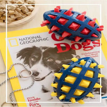 Load image into Gallery viewer, Dog rubber rugby, soft spines, teeth grinding, bite resistance, squeezing, vocalization accompanying large and medium-sized dogs

