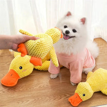 Load image into Gallery viewer, Dog~toy  plush  companion sleeping  duck  bite  resistant  teeth  grinding  sound  relief  duck  sound  toy
