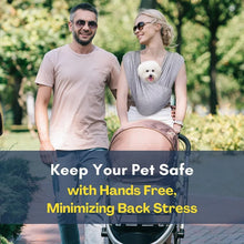 Load image into Gallery viewer, Dog Carrier Bag Cloth Dog Carrying Bag Chest Bags Outdoor Breathable Comfortable Cat Dog Travel Bag Portable Foldable Bags
