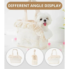 Load image into Gallery viewer, Dog Carrier for Small Dogs Rabbit cat with Large Pockets, Cotton Bag, Dog Carrier Soft Sided, Collapsible Travel Puppy Carrier

