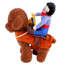 Load image into Gallery viewer, Halloween Dog Clothes Cowboy Knight Funny Change Into Pet Novelty Suit Rave Party Role Play Entertainment Funny Clothing
